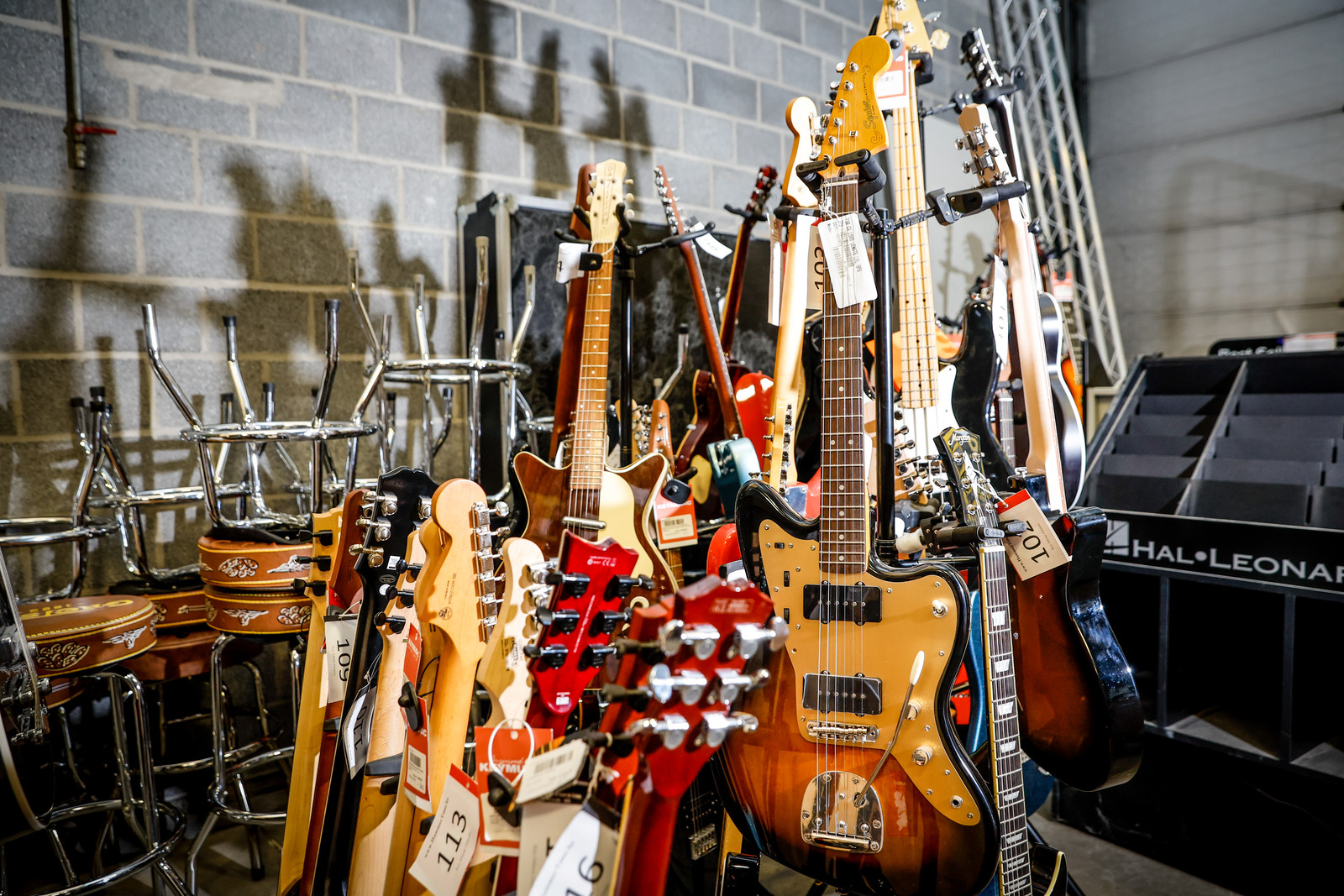 Een Fendergitaar aan 10 procent van de normale verkoopprijs