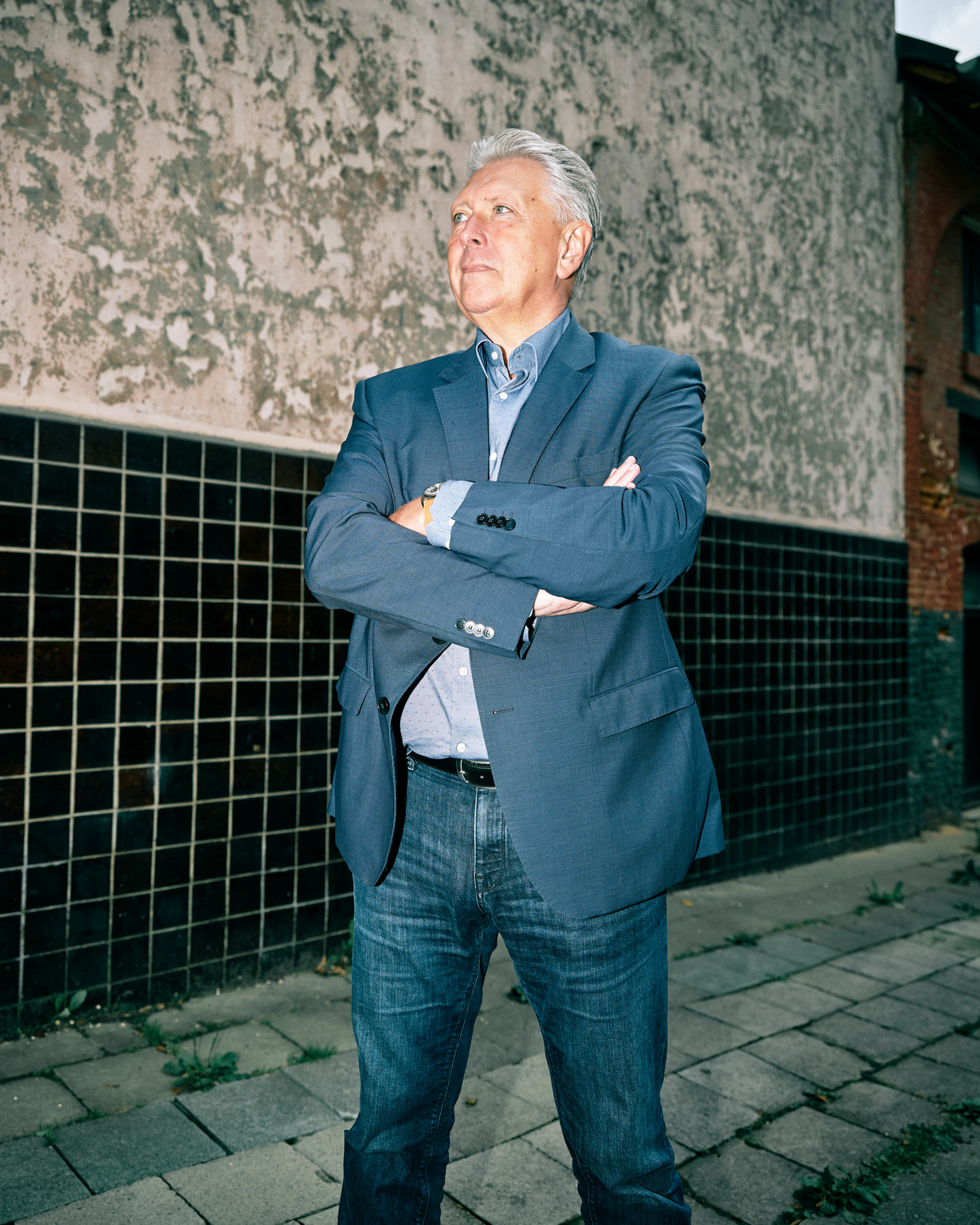 'Mijn moeder zei dat vader op een lange reis vertrokken was. Pas maanden later ontdekten we de ware toedracht.' Beeld Joris Casaer