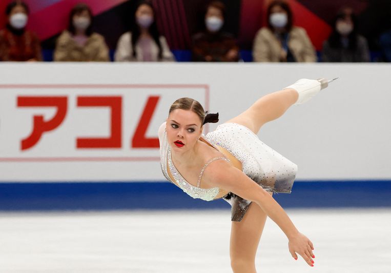 Loena Hendrickx verovert brons op WK kunstschaatsen De