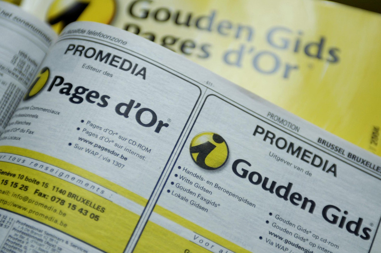 Iconische ‘Gouden Gids’ voortaan niet meer gedrukt op papier