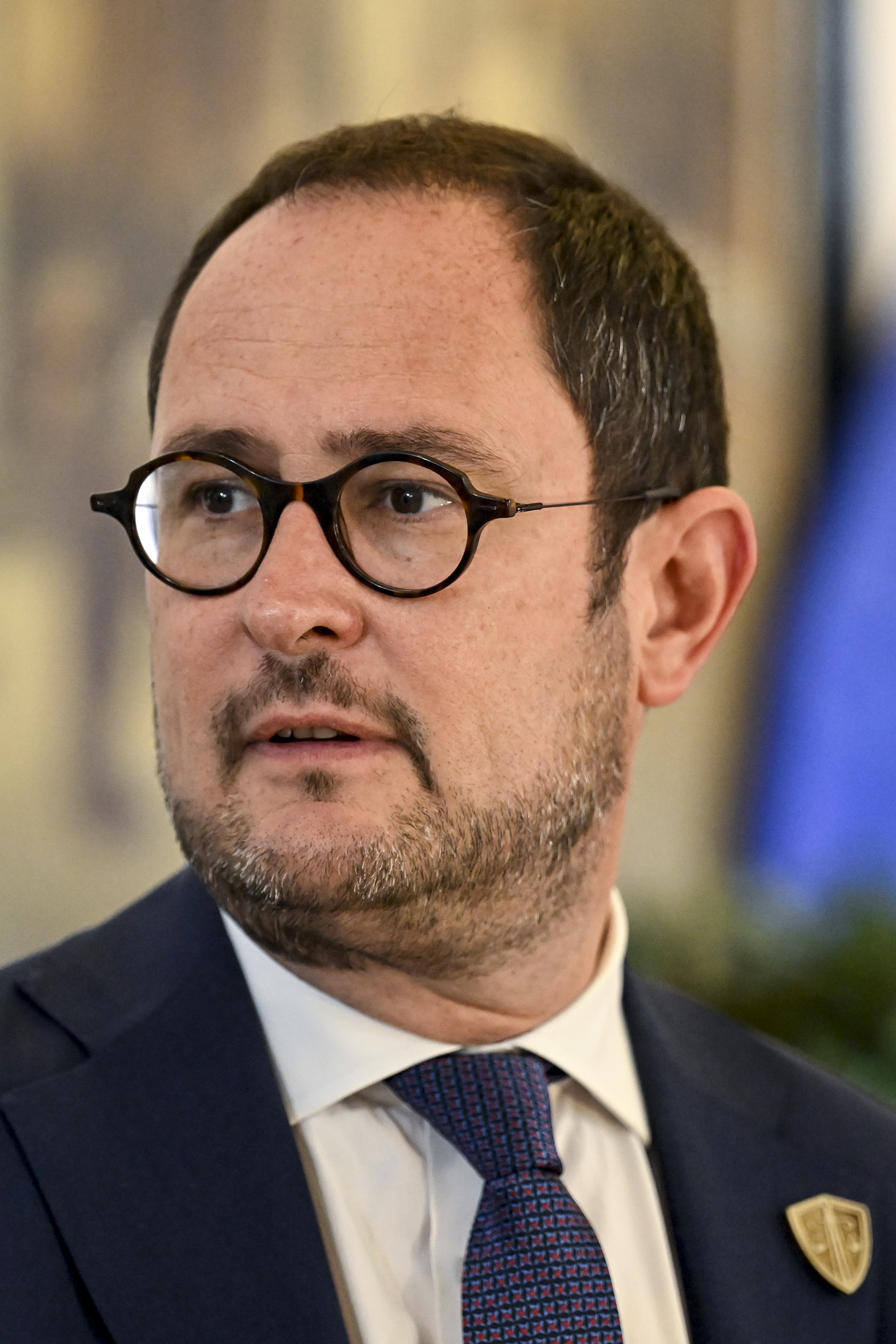 Justitieminister Vincent Van Quickenborne (Open Vld): ‘Wie wraak wil als basis voor rechtspraak, moet maar naar Iran gaan. Ik word er vast niet populair door, maar werkstraffen zijn een succes, geen schande.’ Beeld BELGA