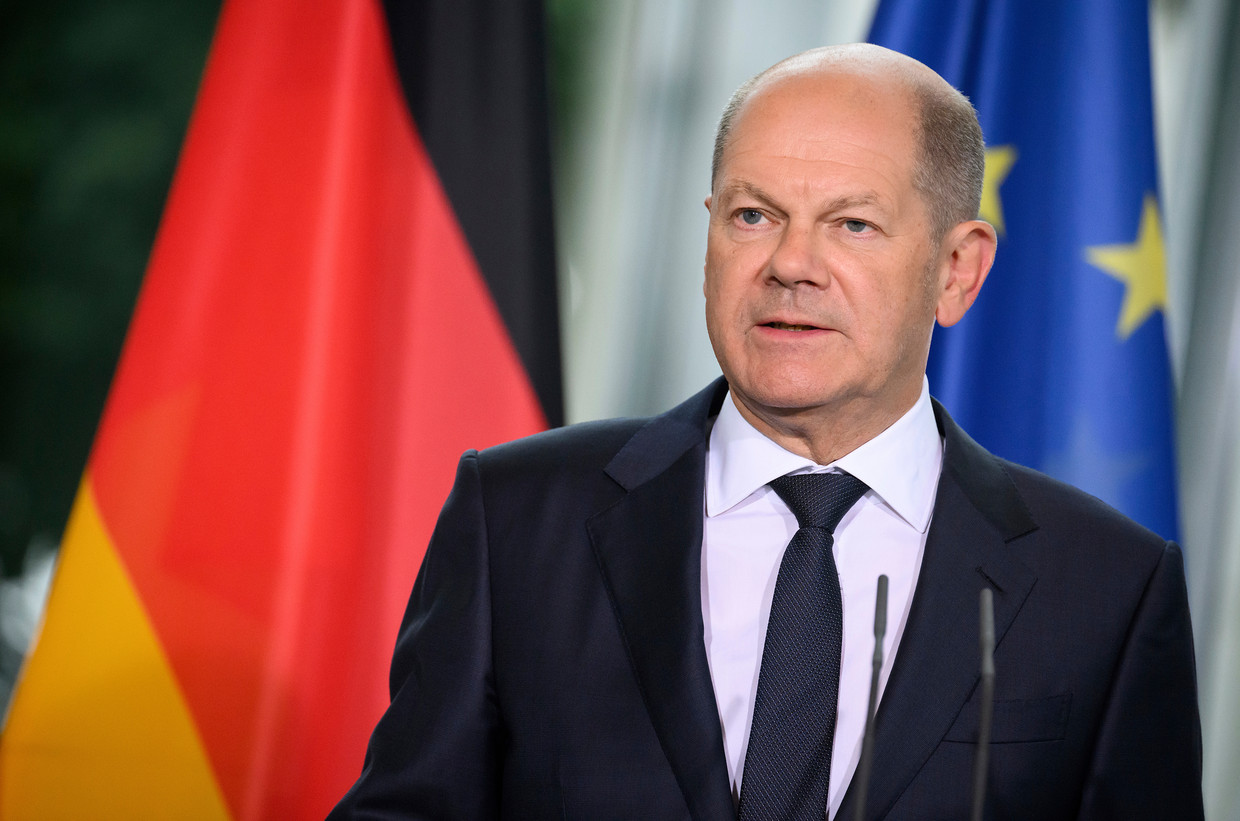 Duitse bondskanselier Scholz Poetin ziet oorlog niet als vergissing