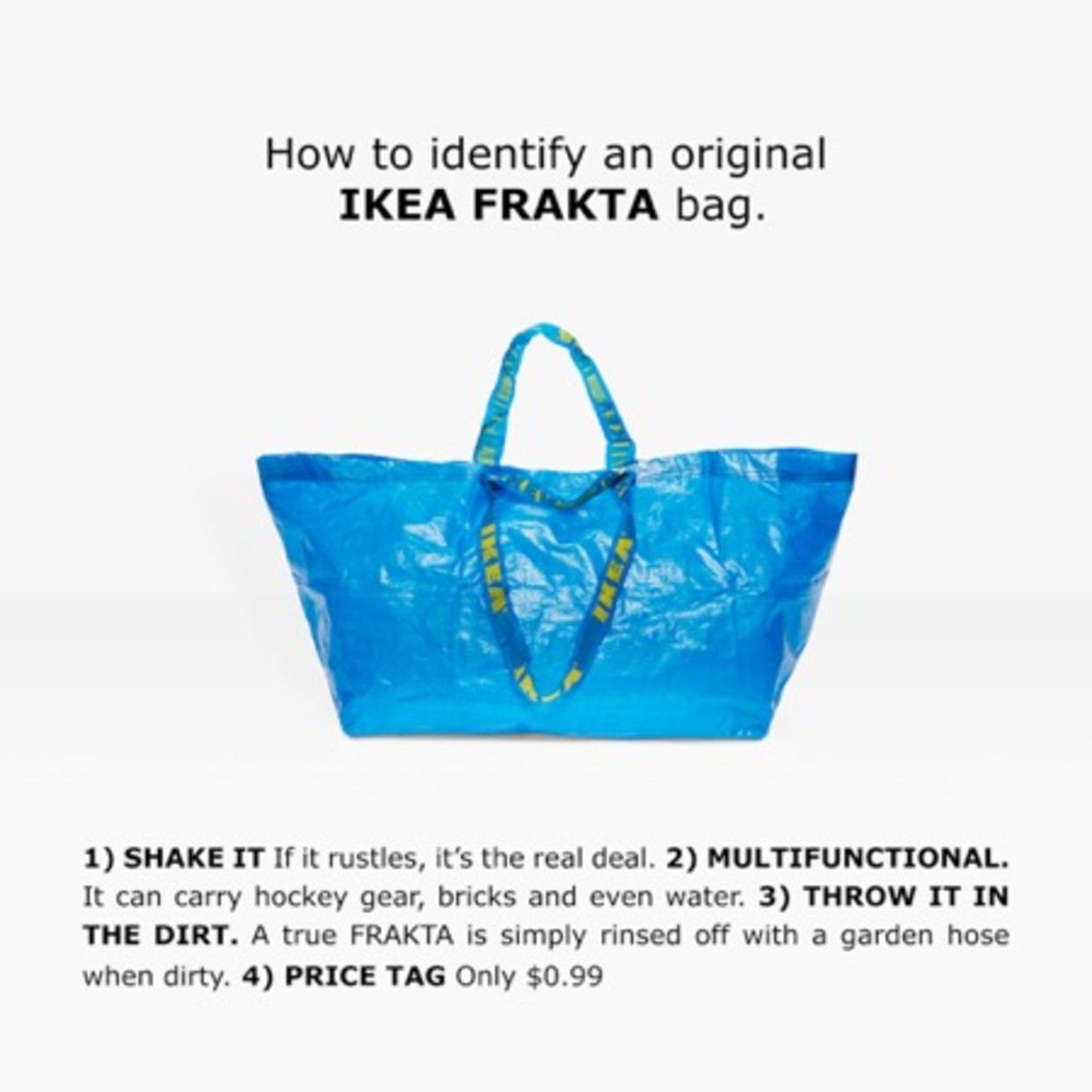 Ikea reageert op peperdure Balenciaga tas zo herkent u een