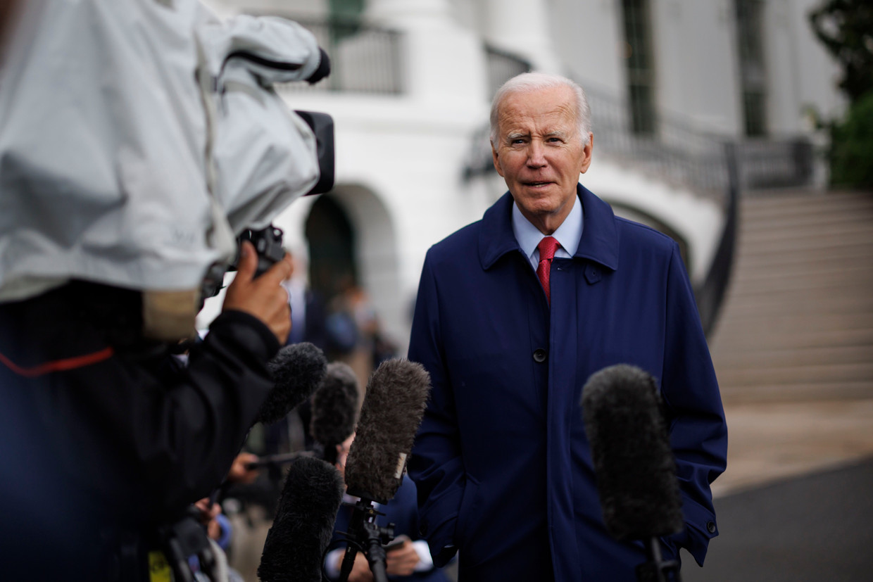 Amerikaans president Joe Biden. Beeld Photo News