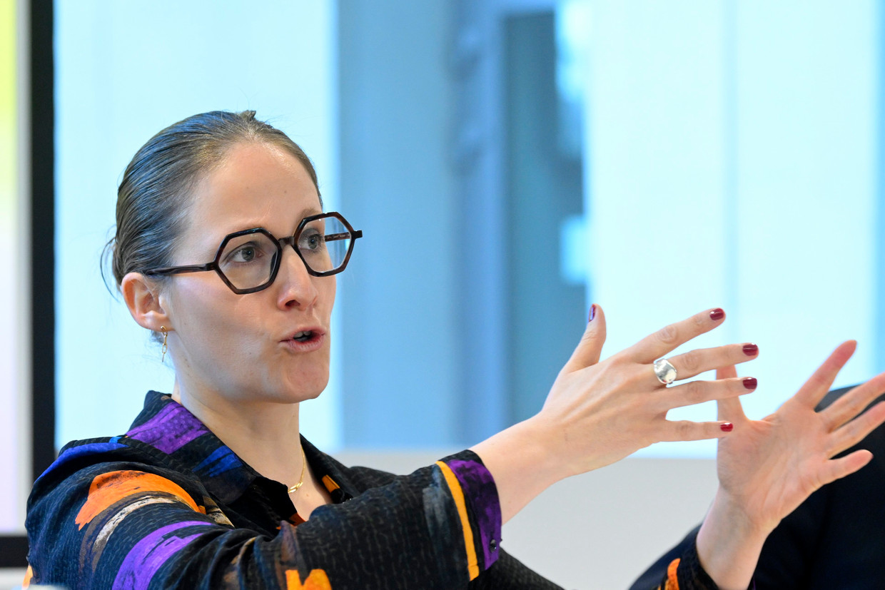Staatsecretaris voor Asiel Nicole de Moor (cd&v) probeert inbeslagnames op te vermijden