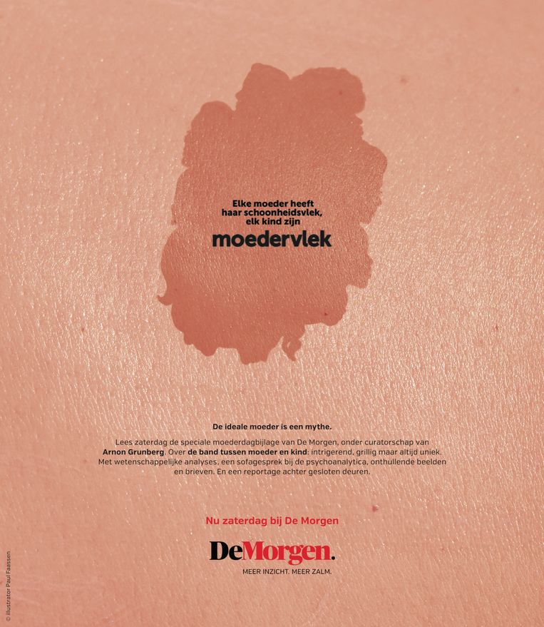 Elke moeder heeft haar schoonheidsvlek. Elk kind zijn moedervlek