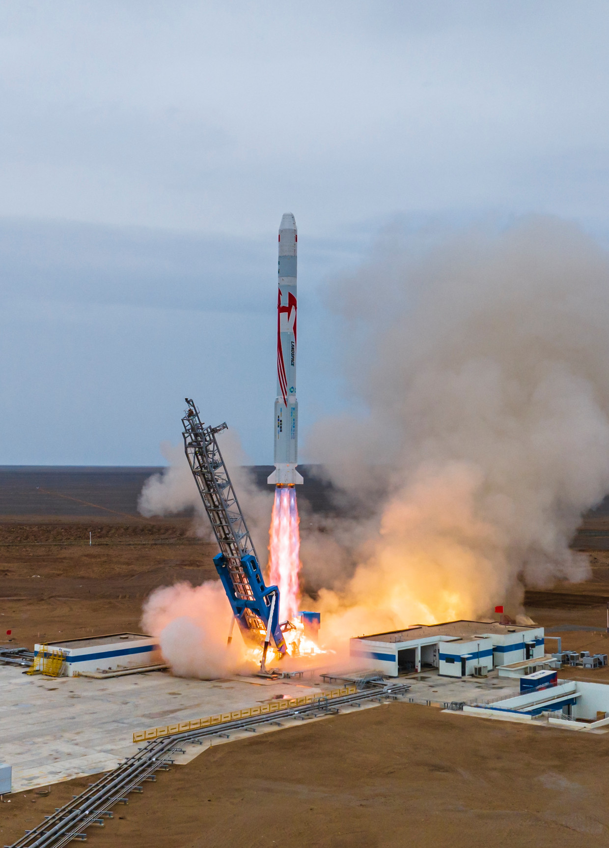 Chinese start-up lanceert als eerste methaanraket en verslaat zo SpaceX ...