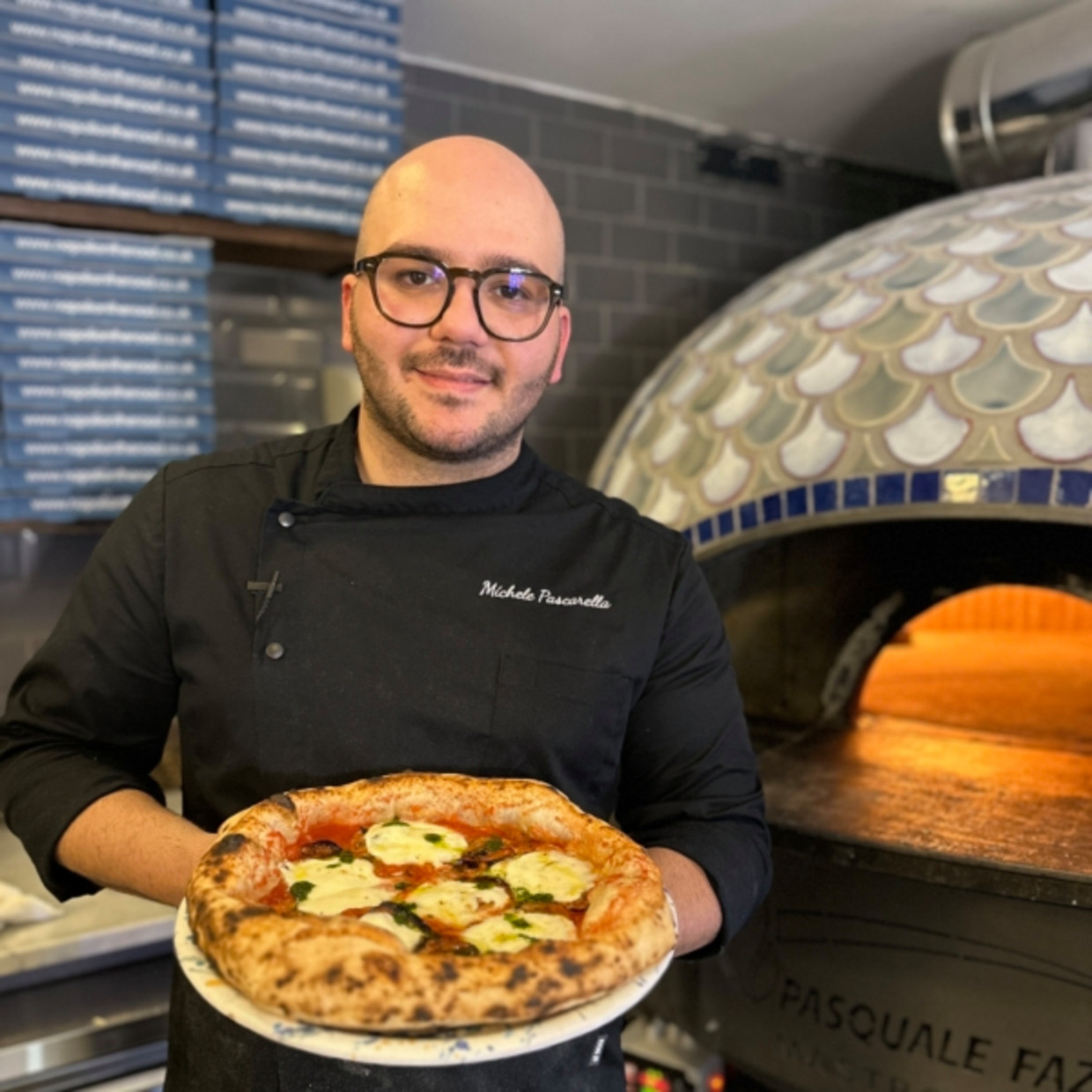 Michele Pascarella from Naples on the Road in London Image 50 Top Pizza