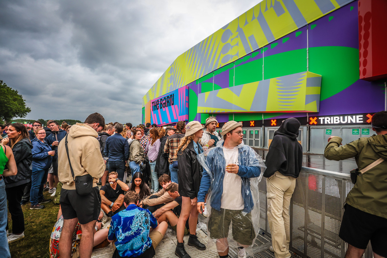 Drummen bij The Barn. Beeld Pieter-Jan Vanstockstraeten / Photo News