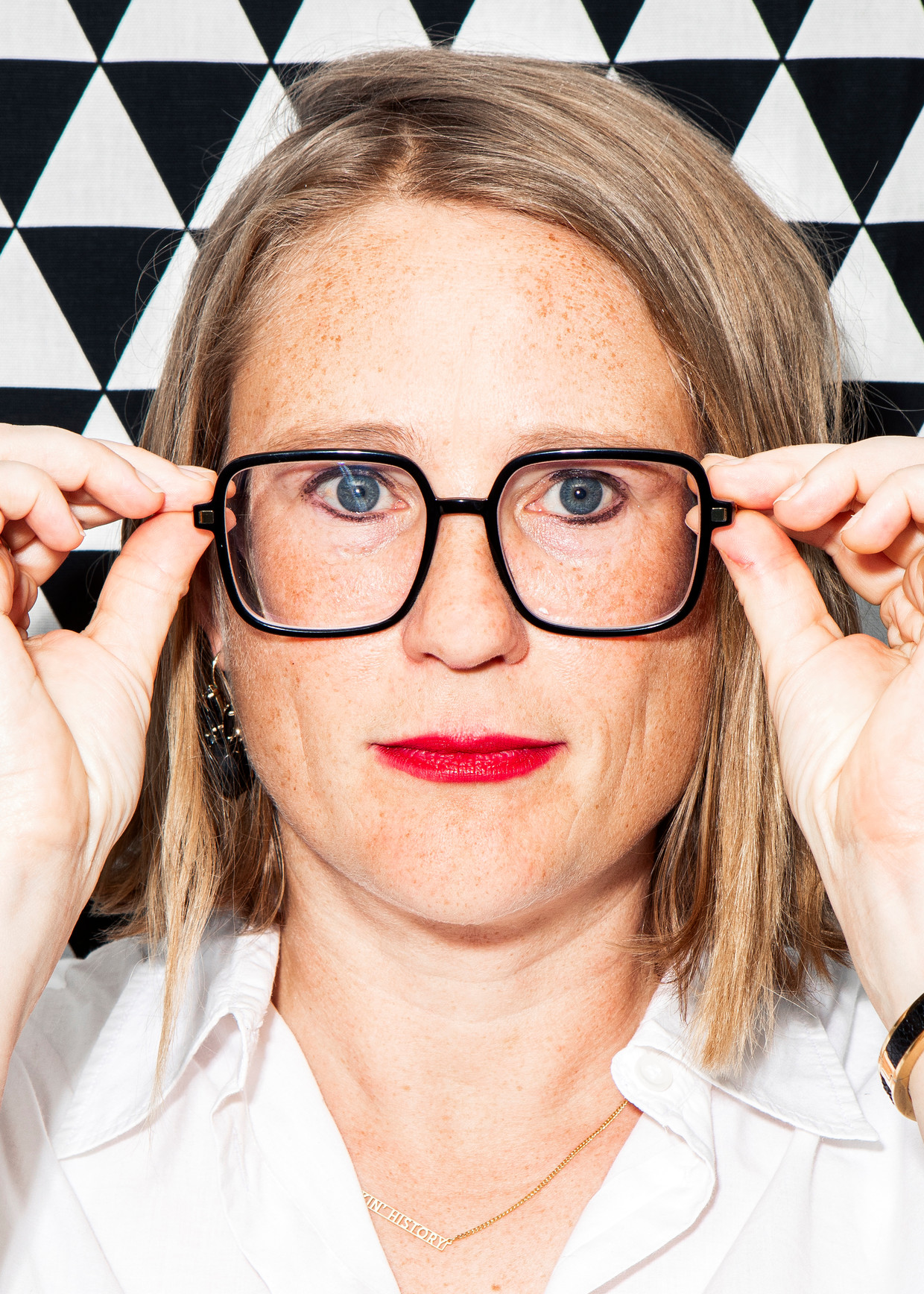 ‘Zowel Donald Trump als de Republikeinse partij vormen momenteel een bedreiging voor de Amerikaanse democratie.’
 Beeld Hilde Harshagen