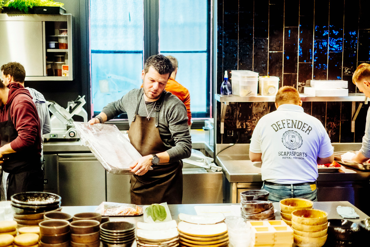 Van driesterrenrestaurant naar L.E.S.S. in het spoor van topchef Gert De Mangeleer afbeelding afbeelding foto